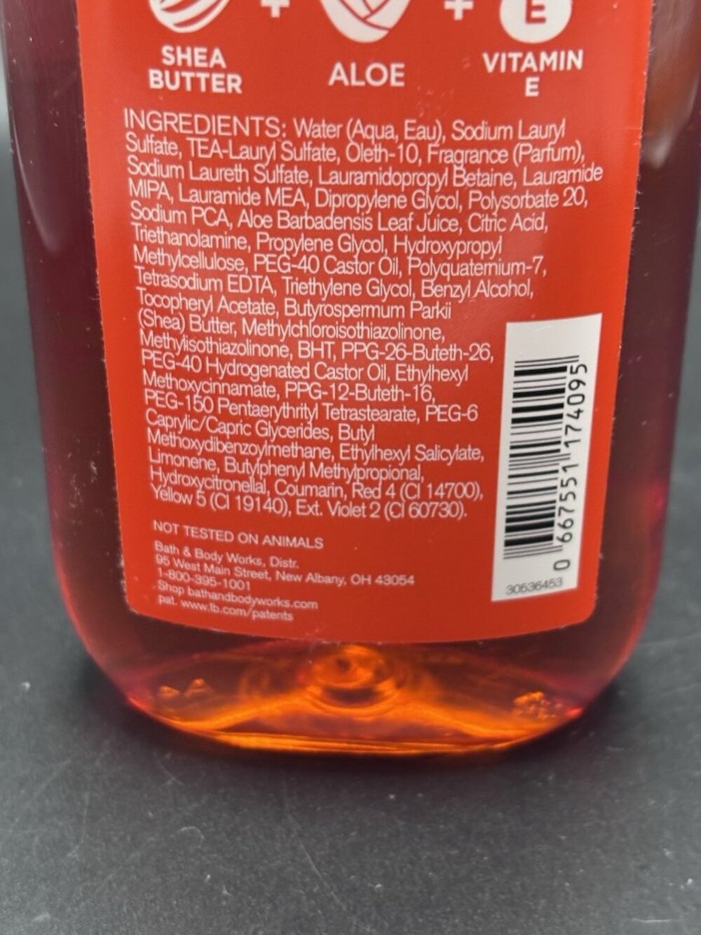 Bath & Body Works Snowy Citrus Swirl Shower Gel Wash 10 fl oz Christmas Orange - Picture 13 of 16